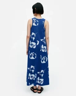 Marimekko Liplatus Helakka Jersey Dress<Woman Dresses