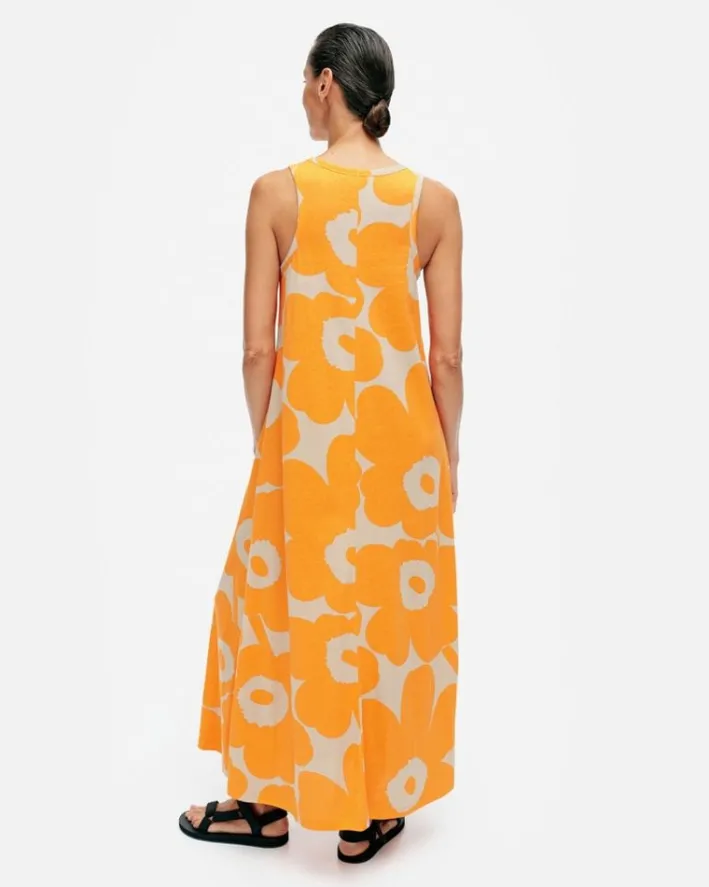 Marimekko Liplatus Unikko Jersey Dress<Woman Dresses