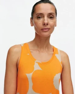 Marimekko Liplatus Unikko Jersey Dress<Woman Dresses