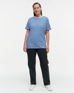 Marimekko Lyhythiha Shirt<Woman Unisex