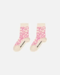 Marimekko Makeinen Piirto Unikko Socks<Woman Socks