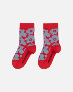 Marimekko Makeinen Unikko Tone Socks<Woman Socks