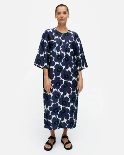 Marimekko Markkinat Unikko Cupro Mix Dress<Woman Dresses