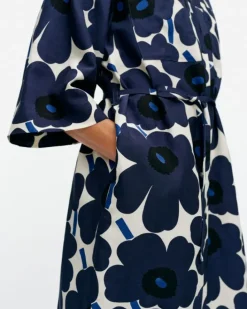 Marimekko Markkinat Unikko Cupro Mix Dress<Woman Dresses