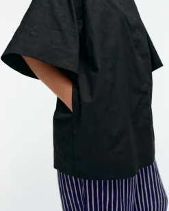 Marimekko Meara Mini Unikko Cotton Poplin Tunic<Woman Tops & Tunics