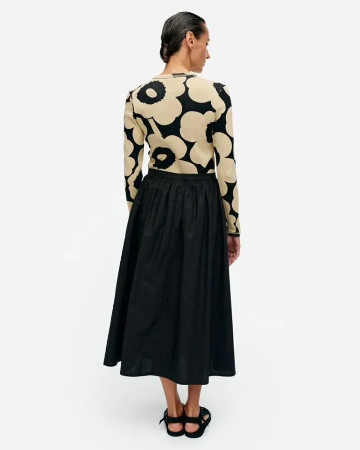 Marimekko Meimi Mini Unikko Cotton Poplin Skirt<Woman Skirts