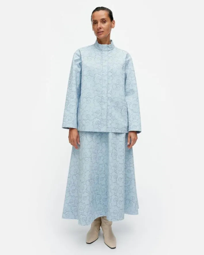 Marimekko Metri Mini Piirto Unikko Cotton Jacket<Woman Tops & Tunics