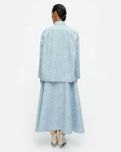 Marimekko Metri Mini Piirto Unikko Cotton Jacket<Woman Tops & Tunics