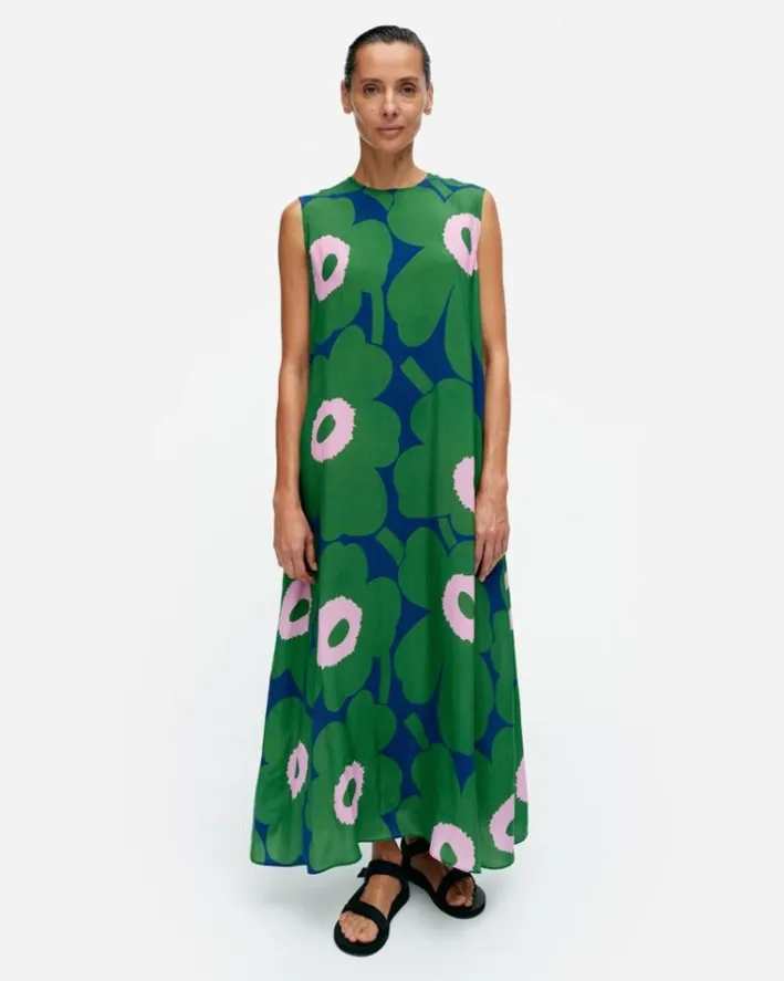 Marimekko Migot Unikko Cupro Dress<Woman Dresses
