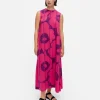 Marimekko Migot Vesi Unikko Dress<Woman Printed Fabrics