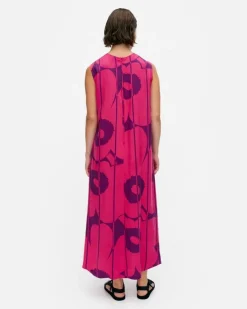 Marimekko Migot Vesi Unikko Dress<Woman Printed Fabrics