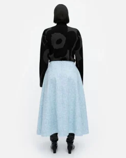 Marimekko Misla Mini Piirto Unikko Cotton Skirt<Woman Skirts