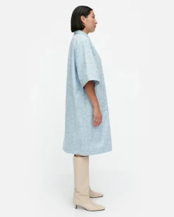 Marimekko Mitta Mini Piirto Unikko Cotton Dress<Woman Dresses