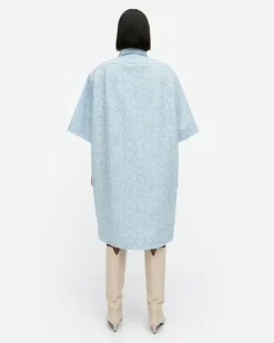Marimekko Mitta Mini Piirto Unikko Cotton Dress<Woman Dresses