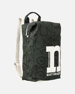 Marimekko Mono Backpack Piirto Unikko<Woman Backpacks