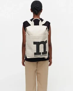 Marimekko Mono Backpack Solid Backpack<Woman Canvas Bags