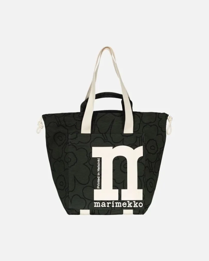 Marimekko Mono City Tote Piirto Unikko<Woman Canvas Bags