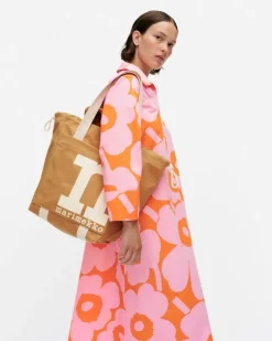 Marimekko Mono City Tote Solid<Woman Canvas Bags