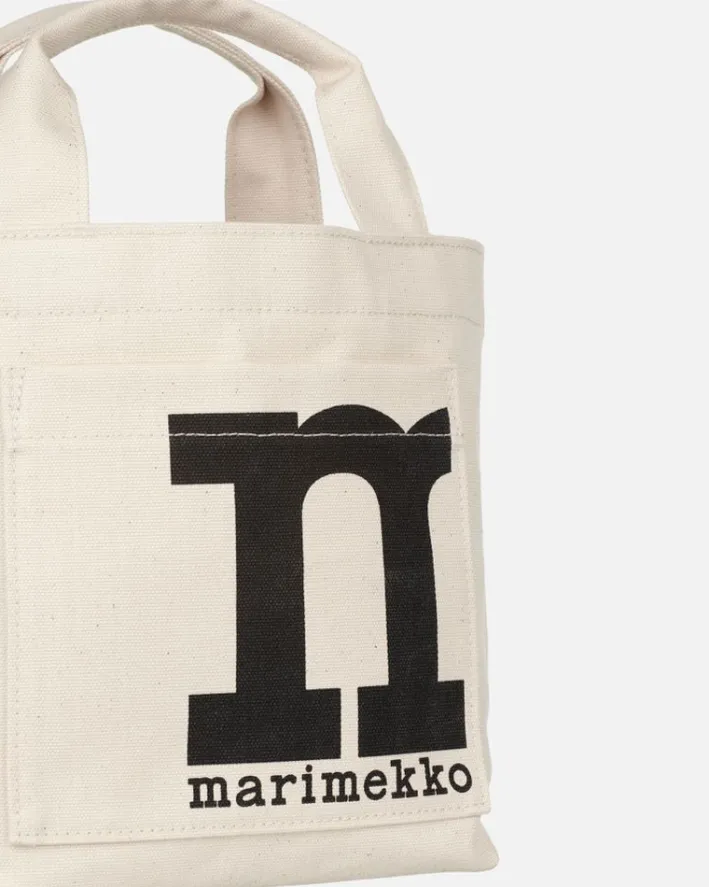Marimekko Mono Mini Tote Solid<Woman Canvas Bags