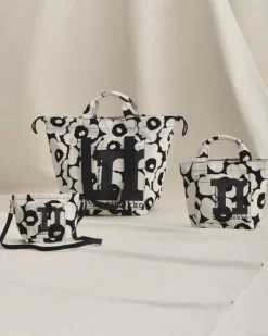 Marimekko Mono Mini Tote Unikko<Woman Canvas Bags