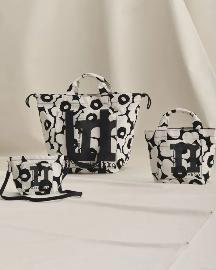 Marimekko Mono Mini Tote Unikko<Woman Canvas Bags