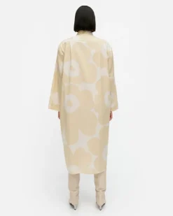 Marimekko Monokromi Unikko Cotton Dress<Woman Dresses