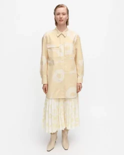 Marimekko Mystiikka Unikko Cotton Shirt<Woman Tops & Tunics