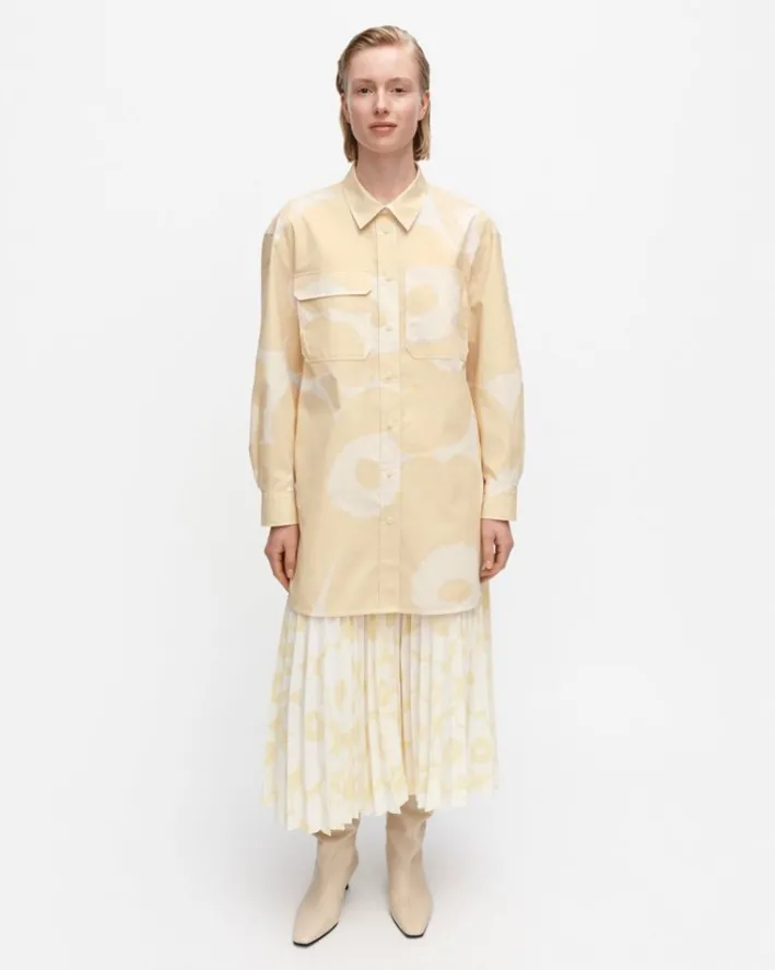Marimekko Mystiikka Unikko Cotton Shirt<Woman Tops & Tunics