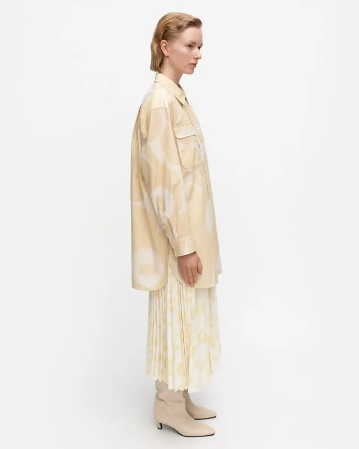 Marimekko Mystiikka Unikko Cotton Shirt<Woman Tops & Tunics