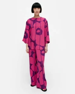 Marimekko Oaja Vesi Unikko Blouse<Woman Tops & Tunics