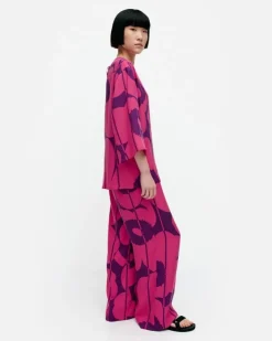 Marimekko Oaja Vesi Unikko Blouse<Woman Tops & Tunics