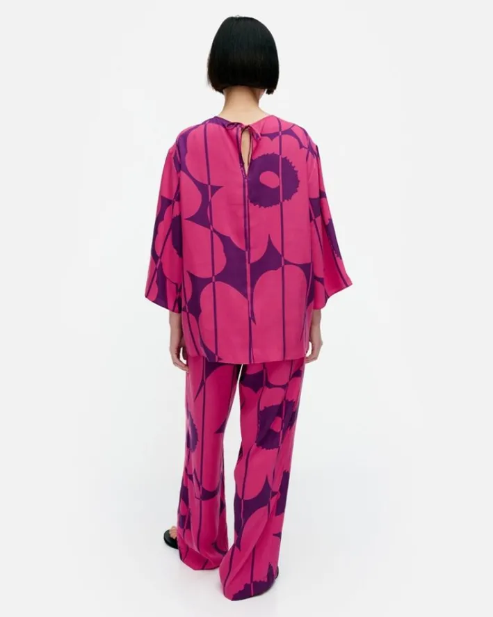 Marimekko Oaja Vesi Unikko Blouse<Woman Tops & Tunics