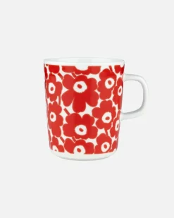 Marimekko Oiva / Pikkuinen Unikko 6Oth Anniversary Mug 2,5Dl<Woman Kitchen & Dining