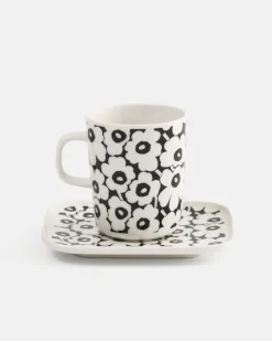 Marimekko Oiva / Pikkuinen Unikko Plate 15X12 Cm<Woman Kitchen & Dining