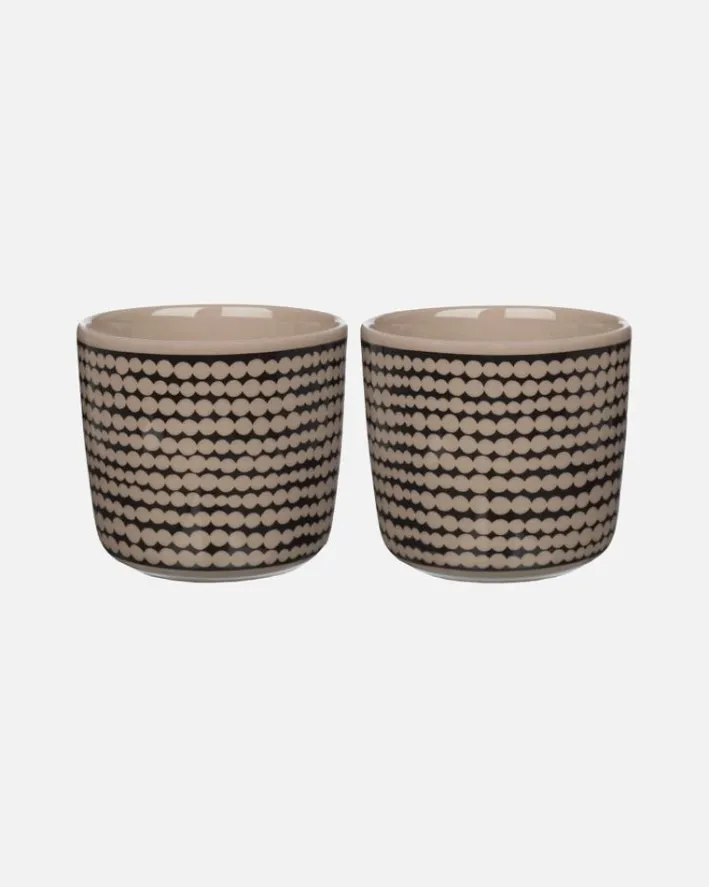 Marimekko Oiva / Siirtolapuutarha Coffee Cup 2Dl, Without Handle 2 Pcs<Woman Kitchen & Dining
