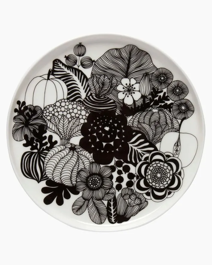 Marimekko Oiva / Siirtolapuutarha Plate 20 Cm<Woman Kitchen & Dining