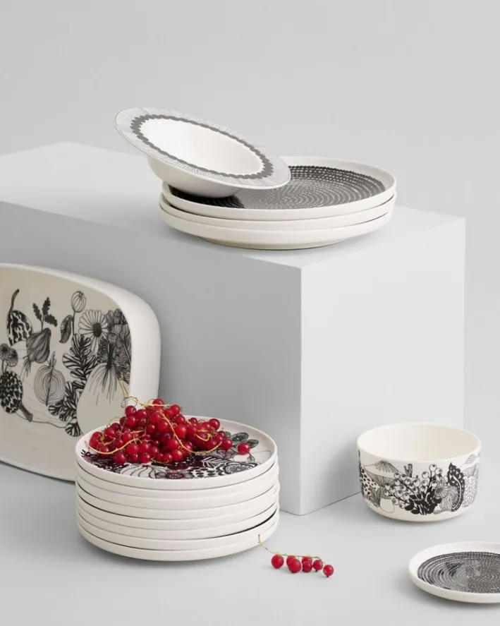 Marimekko Oiva / Siirtolapuutarha Plate 20 Cm<Woman Kitchen & Dining