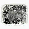 Marimekko Oiva / Siirtolapuutarha Plate 15X12Cm<Woman Kitchen & Dining
