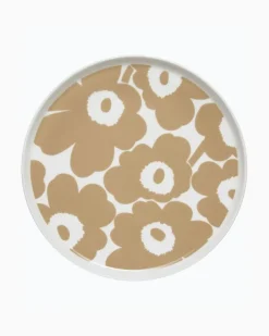 Marimekko Oiva / Unikko Plate 25 Cm<Woman Kitchen & Dining