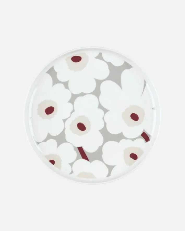 Marimekko Oiva / Unikko Plate 25 Cm<Woman Kitchen & Dining