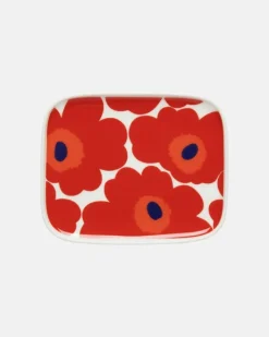 Marimekko Oiva / Unikko Plate 15X12 Cm<Woman Kitchen & Dining
