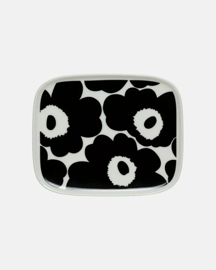 Marimekko Oiva / Unikko Plate 15X12 Cm<Woman Kitchen & Dining