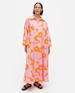 Marimekko Perenna Unikko Cotton Poplin Dress<Woman Dresses