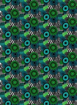 Marimekko Pieni Siirtolapuutarha Cotton Fabric<Woman Printed Fabrics