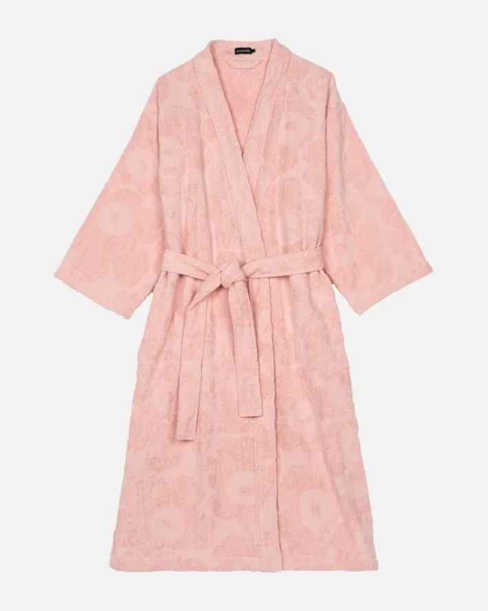 Marimekko Pieni Unikko Bathrobe<Woman Bath & Towels