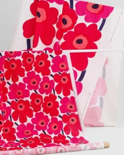 Marimekko Pieni Unikko Cotton Fabric<Woman Printed Fabrics
