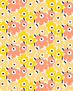 Marimekko Pieni Unikko Cotton Fabric<Woman Printed Fabrics