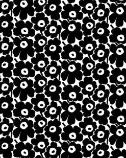 Marimekko Pieni Unikko Cotton Fabric<Woman Printed Fabrics