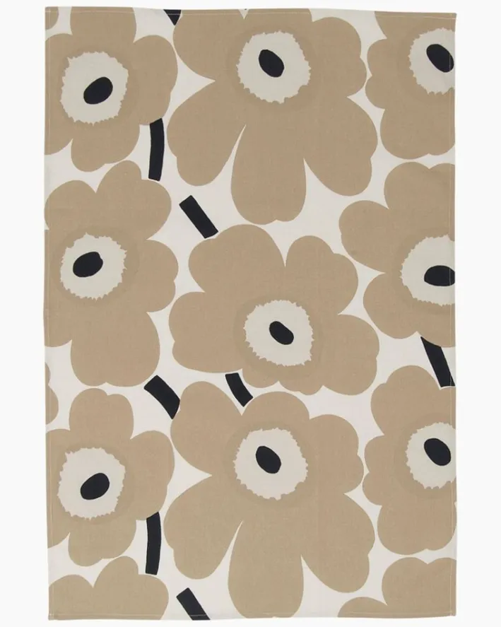 Marimekko Pieni Unikko Kitchen Towel 47X70Cm 2Pcs<Woman Kitchen & Dining