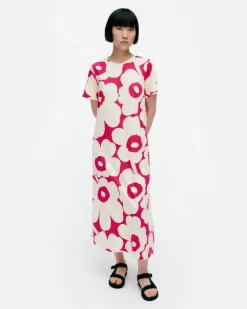 Marimekko Pisteinen Unikko Jersey Dress<Woman Dresses